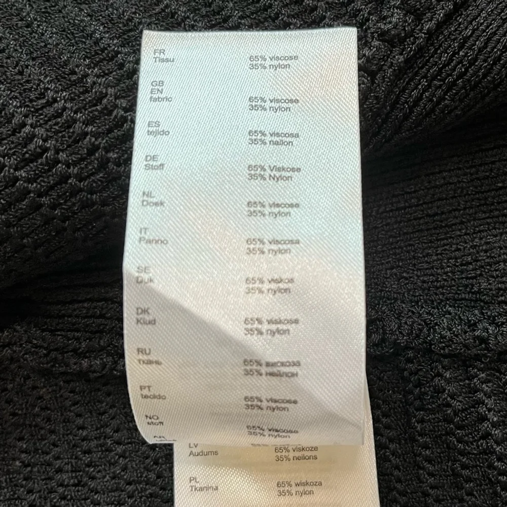 Maje Fine Knit Rhinestone Trim Cardigan Jacket Black Gold French Designer Small - Picture 13 of 16